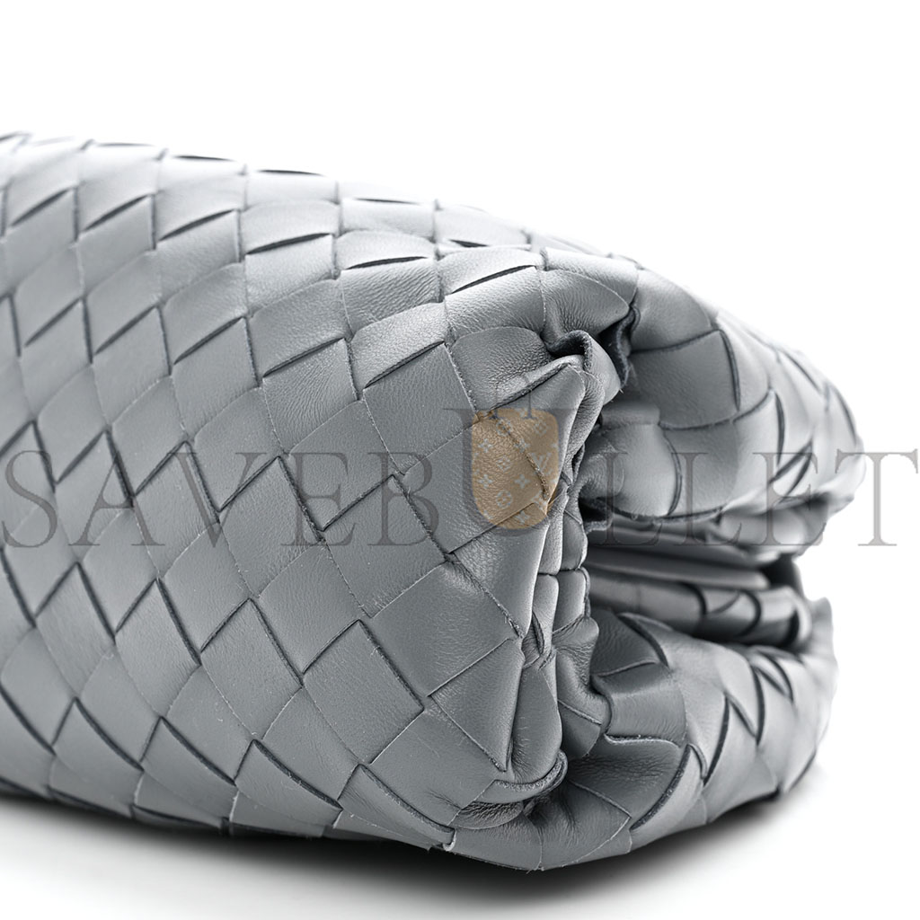 BOTTEGA VENETA NAPPA INTRECCIATO TEEN POUCH THUNDER (30*17*8cm) BOTTEGA VENETA NAPPA INTRECCIATO TEEN POUCH THUNDER (30*17*8cm)
